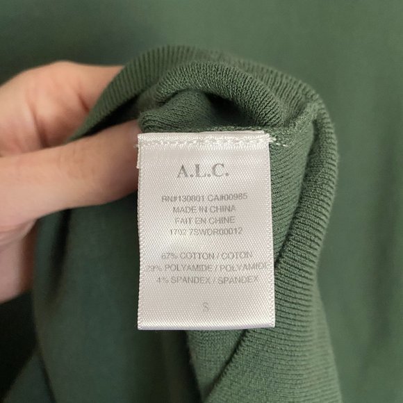 A.L.C | Kaius Midi Dress | Poseidon | Size Small - Picture 6 of 7